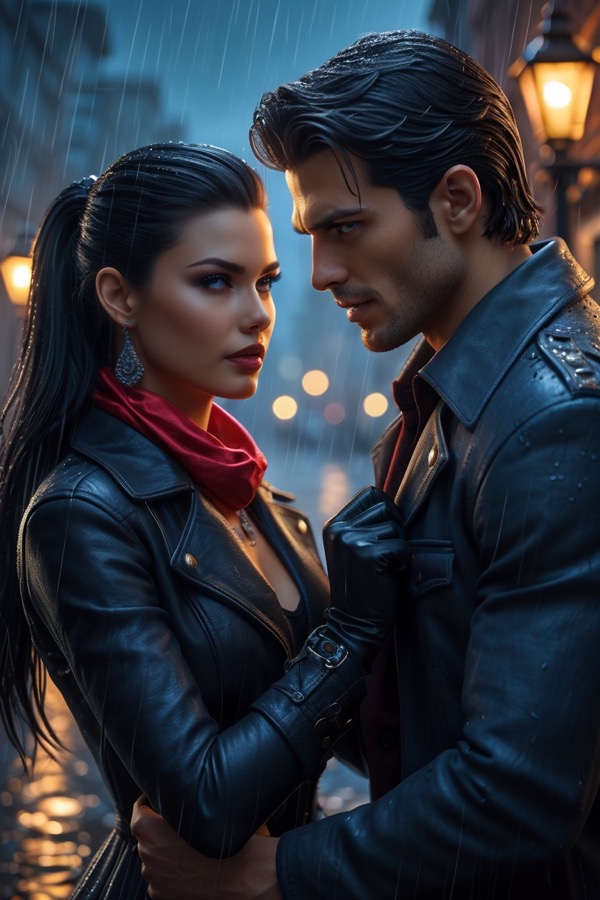 Sable and Roman, a cat-and-mouse romance from Velvet Stories